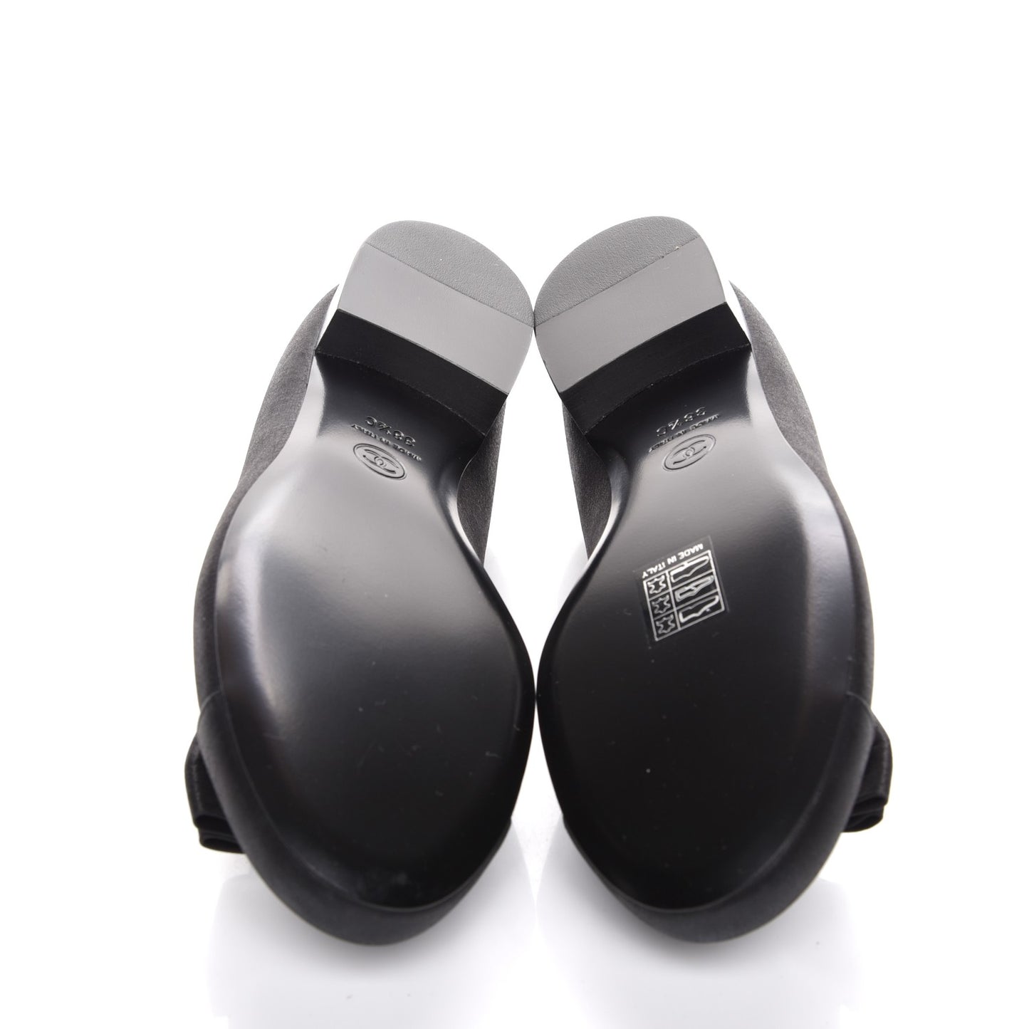 Buffalo Glitter Bow Ballerina Flats 38.5 Black