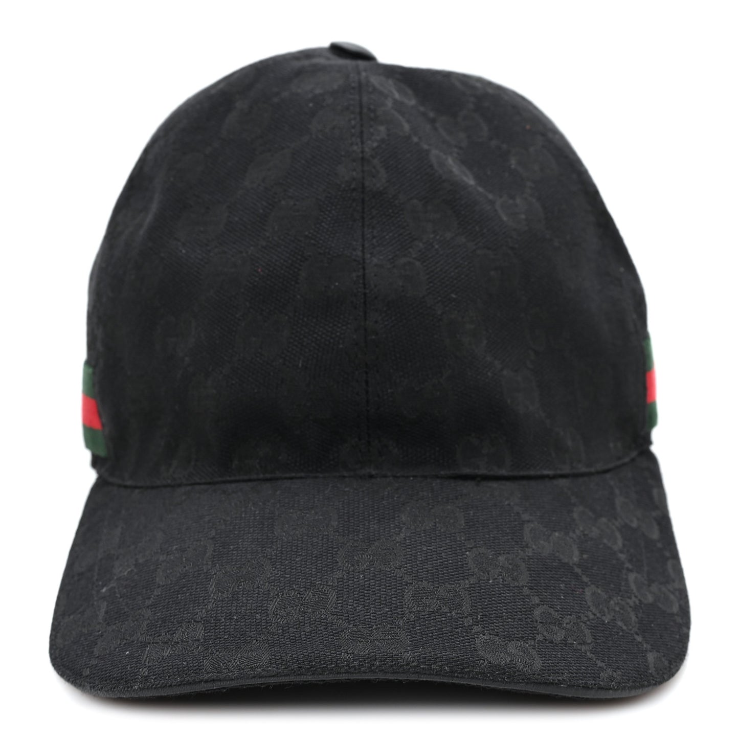 Monogram Web Baseball Hat M Black