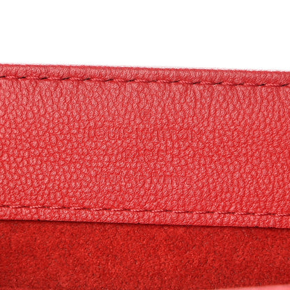 Louis Vuitton Monogram Cuir Plume Ecume Very Chain Bag Rouge Rubis 6 of 10