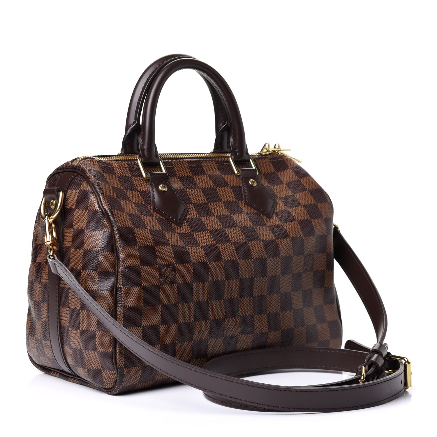 Louis Vuitton Damier Ebene Speedy Bandouliere 25 3 of 14
