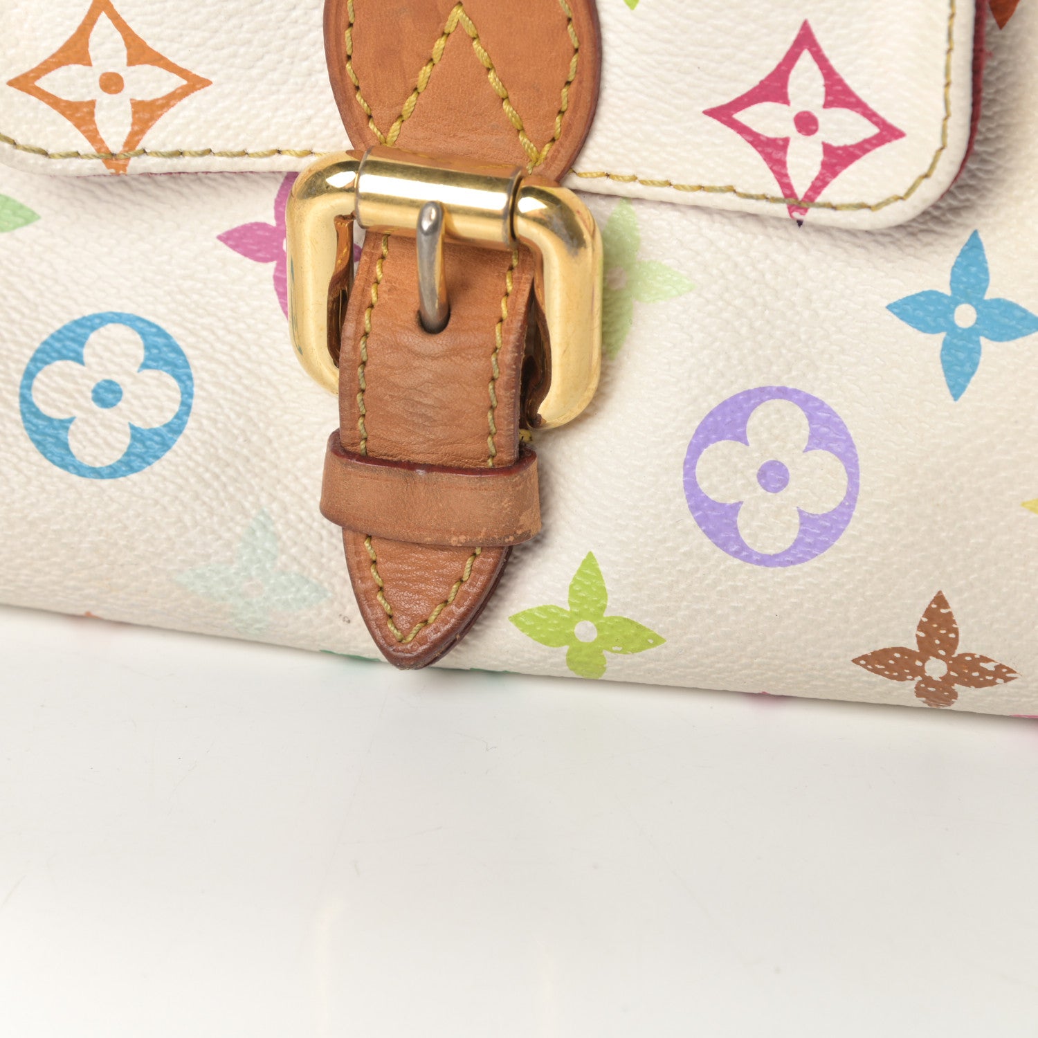 Louis Vuitton Monogram Multicolor Eliza White 19 of 20