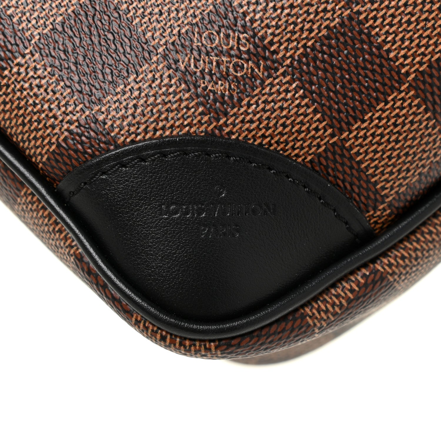 Louis Vuitton Damier Ebene Odeon PM Black 6 of 17