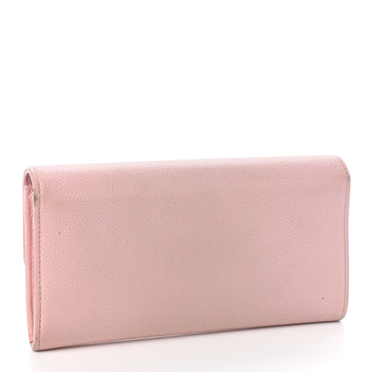Chanel Caviar Timeless CC Large Gusset Flap Wallet Rose Pale 3 of 12