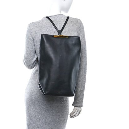 Khaite Vintage Calfskin Iris Backpack Black 2 of 9