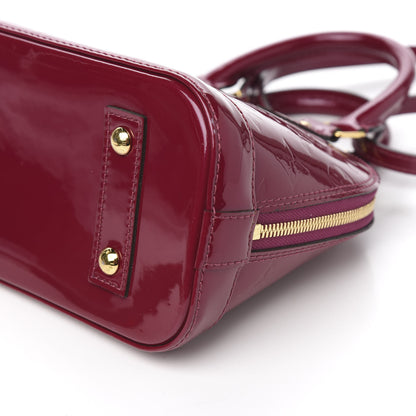 Louis Vuitton Vernis Alma BB Magenta 11 of 12