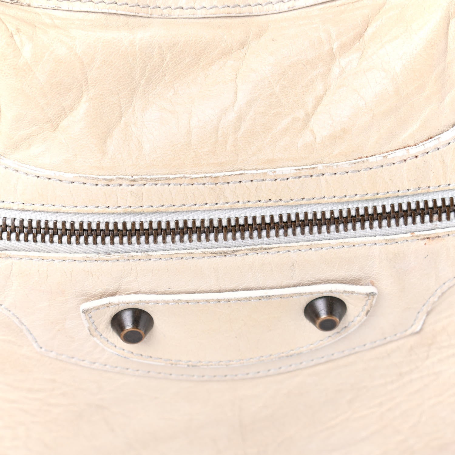 Balenciaga Agneau Classic Hardware City Calcaire 9 of 14