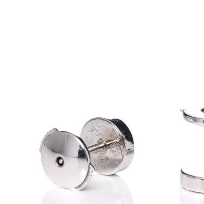 Cartier 18K White Gold LOVE Earrings 4 of 4