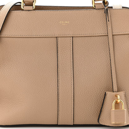 Celine Grained Calfskin Small Cabas De France Dune 7 of 10