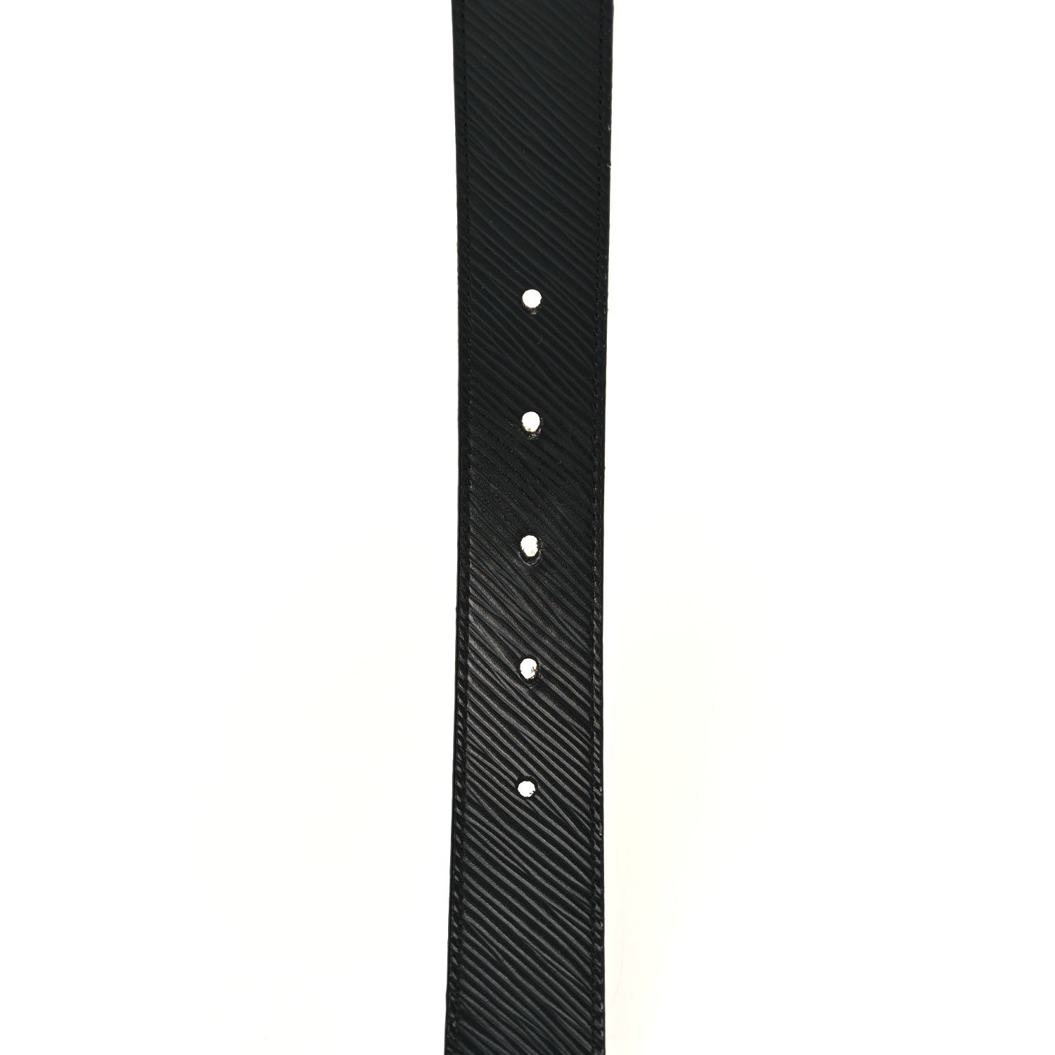 Louis Vuitton Epi 30mm LV Twist Belt 85 34 Black 6 of 8