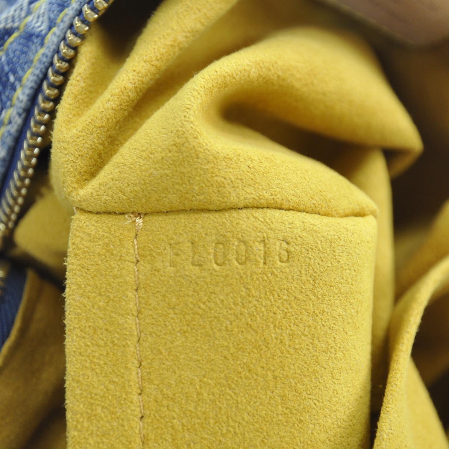 Louis Vuitton Monogram Denim Baggy PM Blue 9 of 9