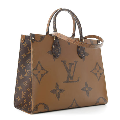 Louis Vuitton Reverse Monogram Giant Onthego MM 4 of 10