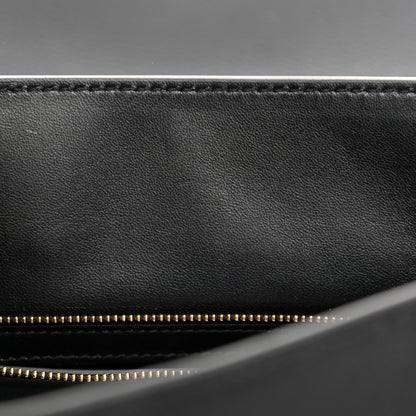 Versace Calfskin Medium La Medusa Top Handle Handbag Black 18 of 21