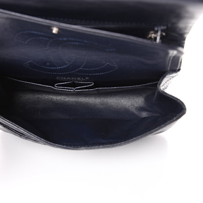 Chanel Aged Calfskin Quilted 2.55 Reissue 225 Flap Navy Blue 4 of 13
