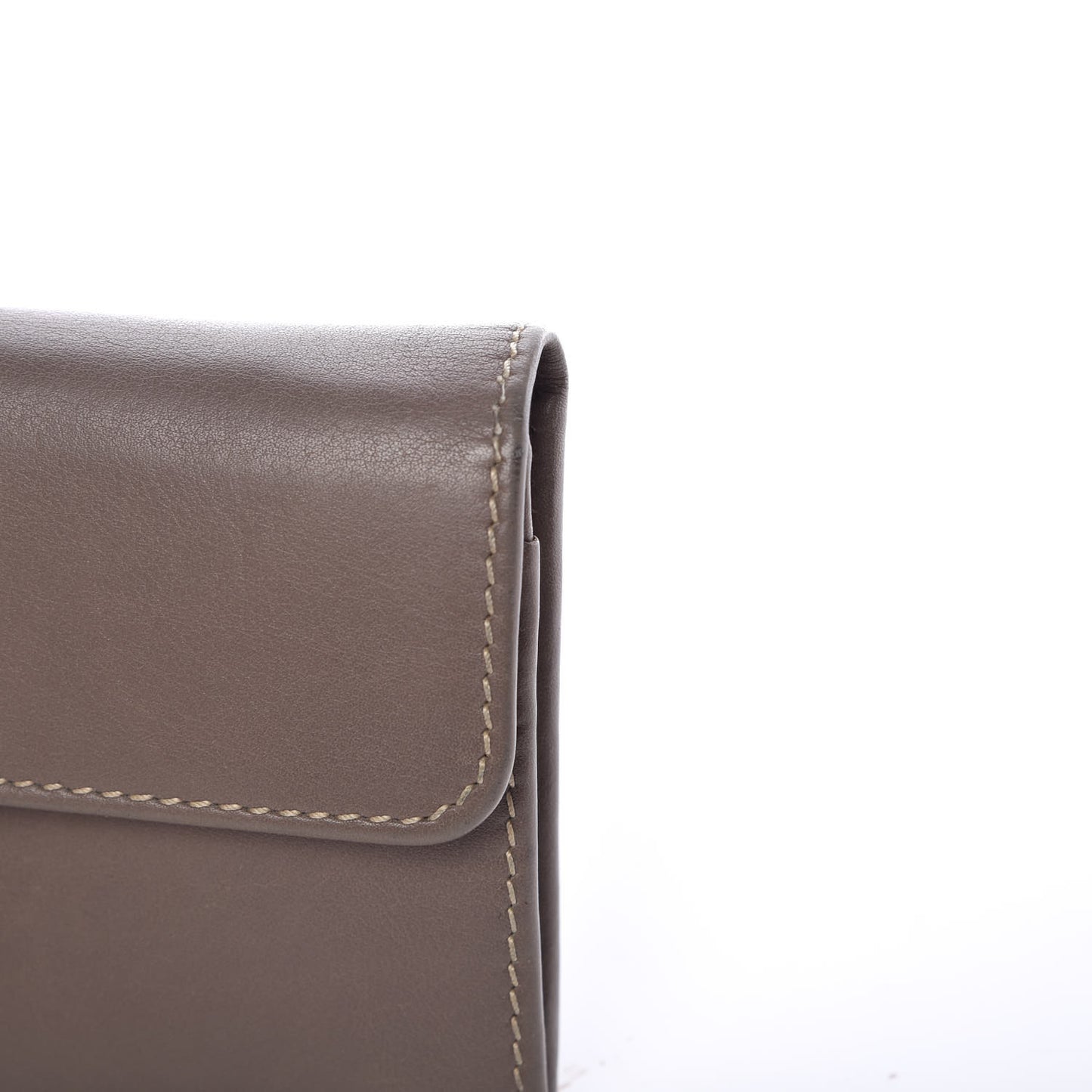 City Calf Continental Flap Wallet Argilla