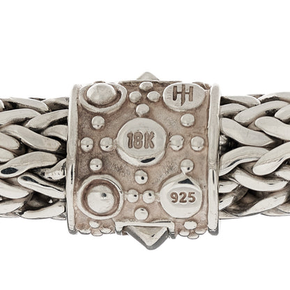 John Hardy Sterling Silver 18K Yellow Gold 10mm Jaisalmer Classic Chain Dot Bracelet 3 of 3