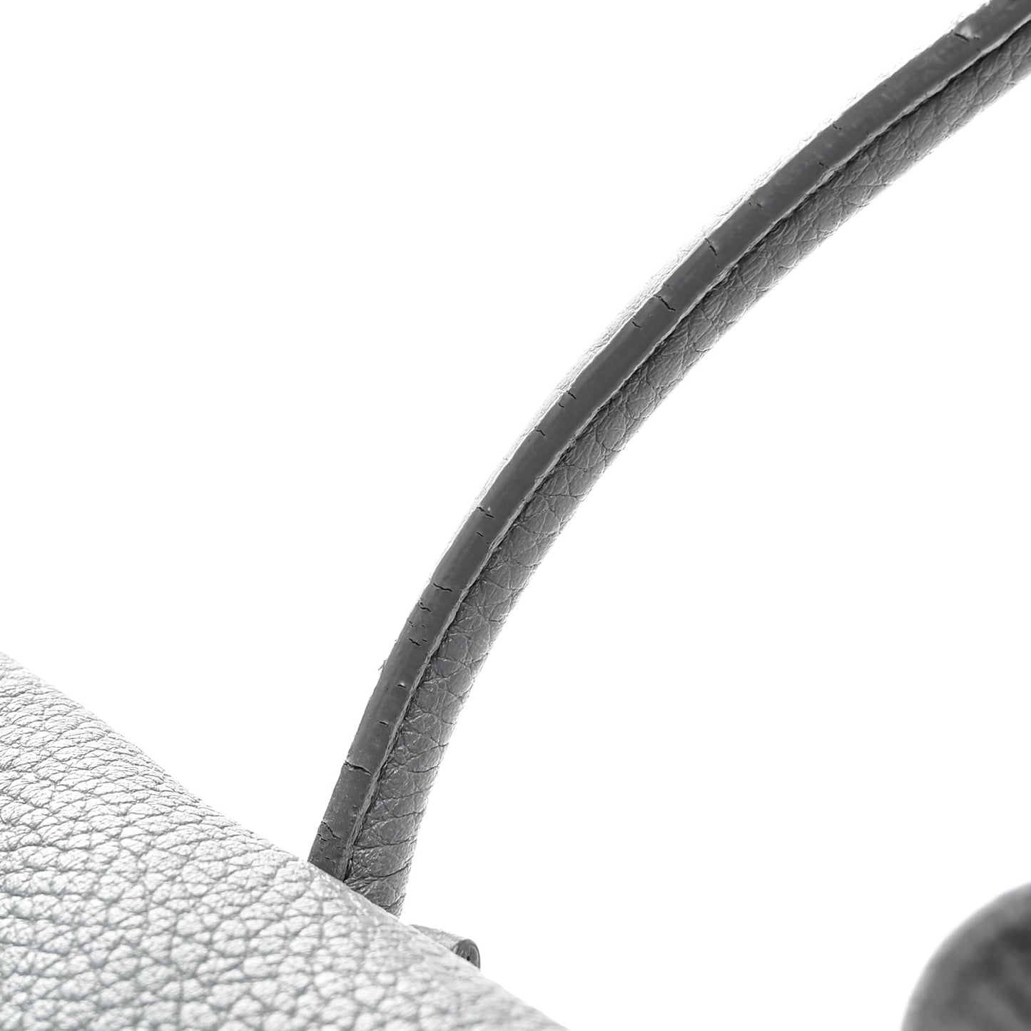 London Grainy Calfskin Medium Baynard Tote Storm Grey