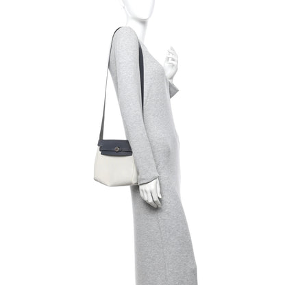 Hermes Military Toile Vache Hunter Herbag Zip Retourne 20 Ecru Bleu Glacier Ardoise 2 of 11