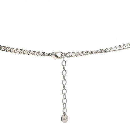 Christian Dior Pearl Crystal 30 Montaigne Long Necklace Silver 4 of 6