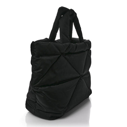 Prada Tessuto Re-Nylon Padded Tote Black 2 of 7