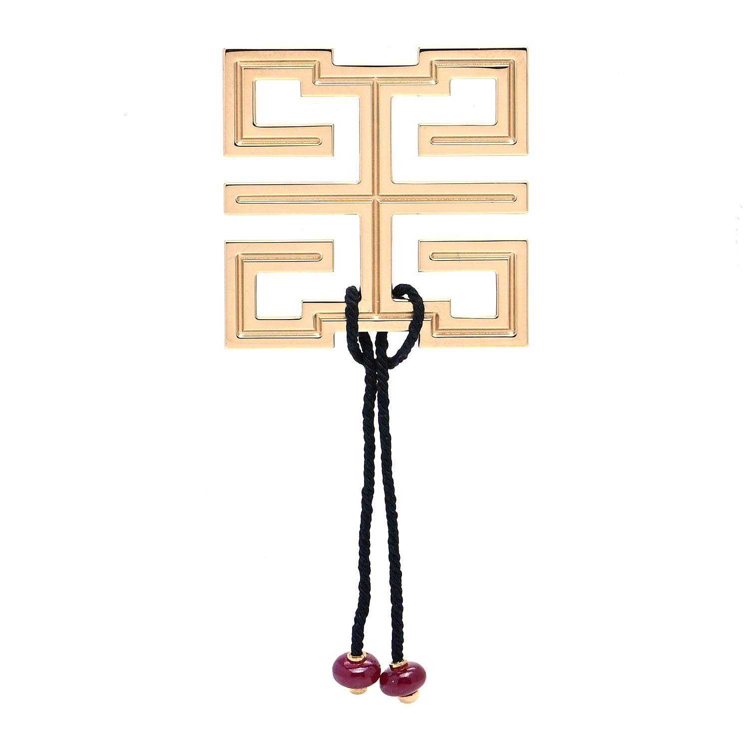 Cartier 18K Yellow Gold Ruby Le Braiser du Dragon Pendant 1 of 6