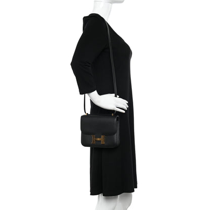 Hermes Epsom Constance 18 Black 2 of 10