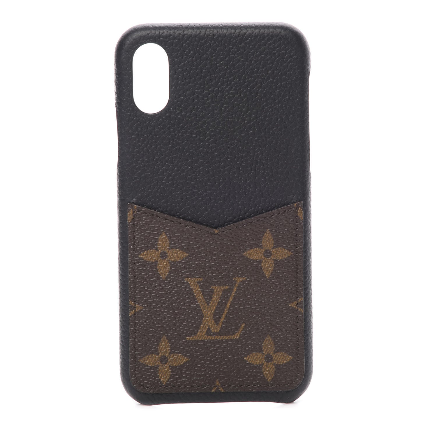 Monogram iPhone X/XS Bumper Black