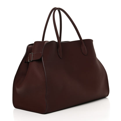 The Row Matte Grained Calfskin Soft Margaux 17 Jam 3 of 9