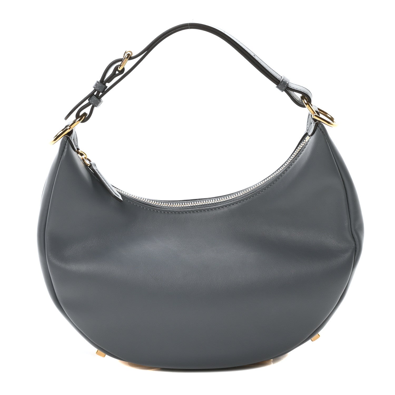 Fendi Vitello Grace Matte Small Fendigraphy Hobo Bag Tempesta 1 of 10
