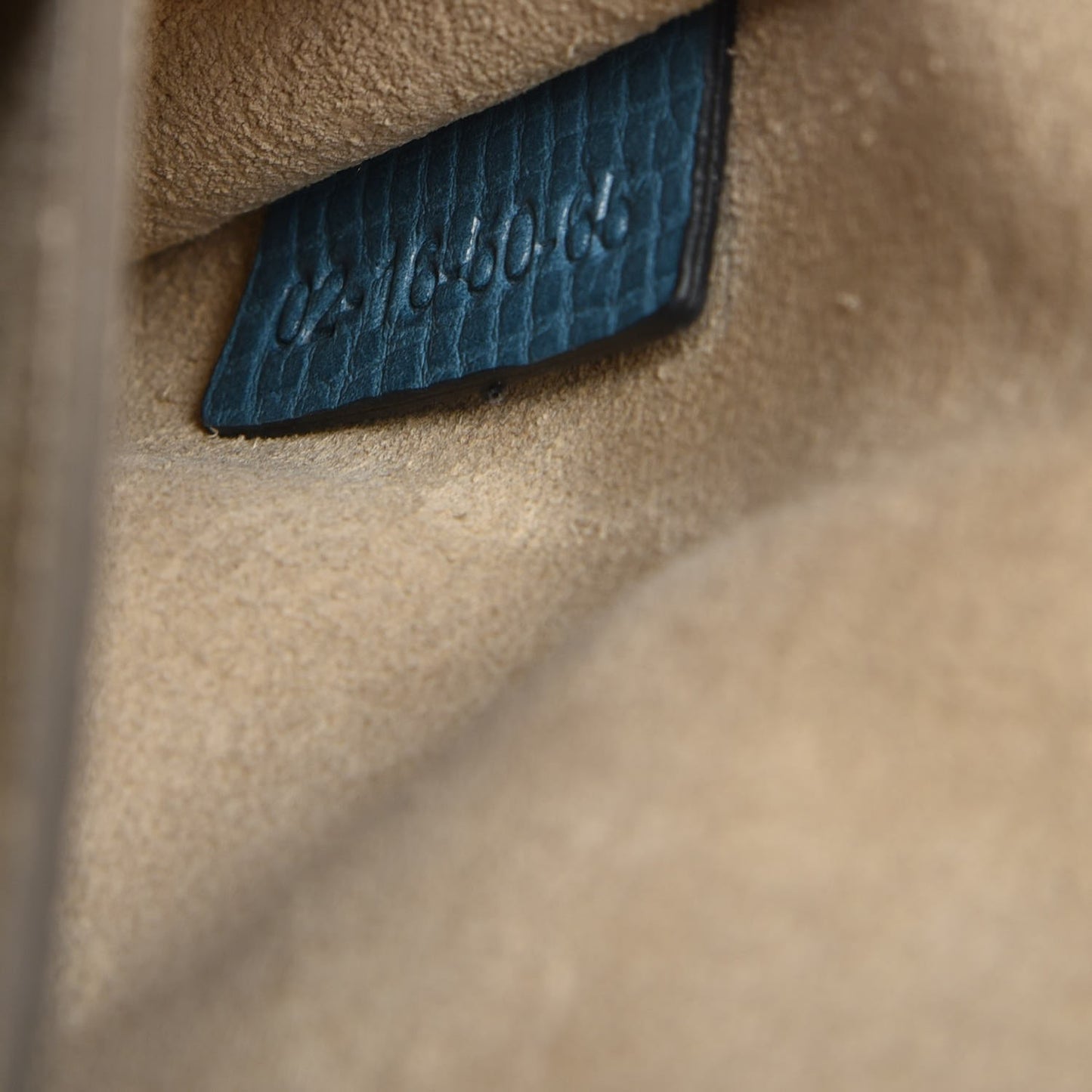 Grained Calfskin Lambskin Mini Bi-Color Drew Shoulder Bag Blue Black