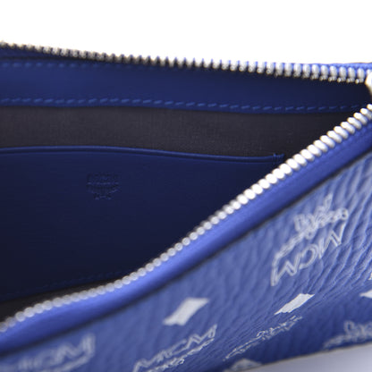MCM Visetos Multifunction Pouch Blue 8 of 9