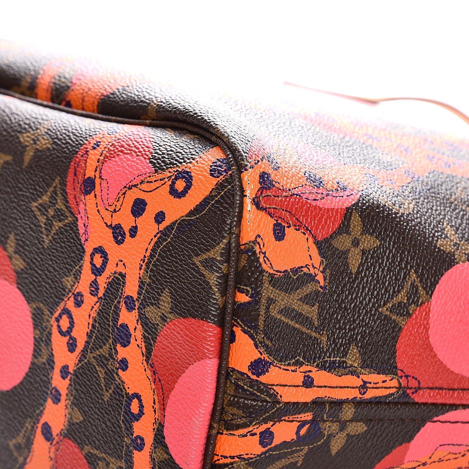 Louis Vuitton Monogram Ramages Neverfull MM 12 of 12