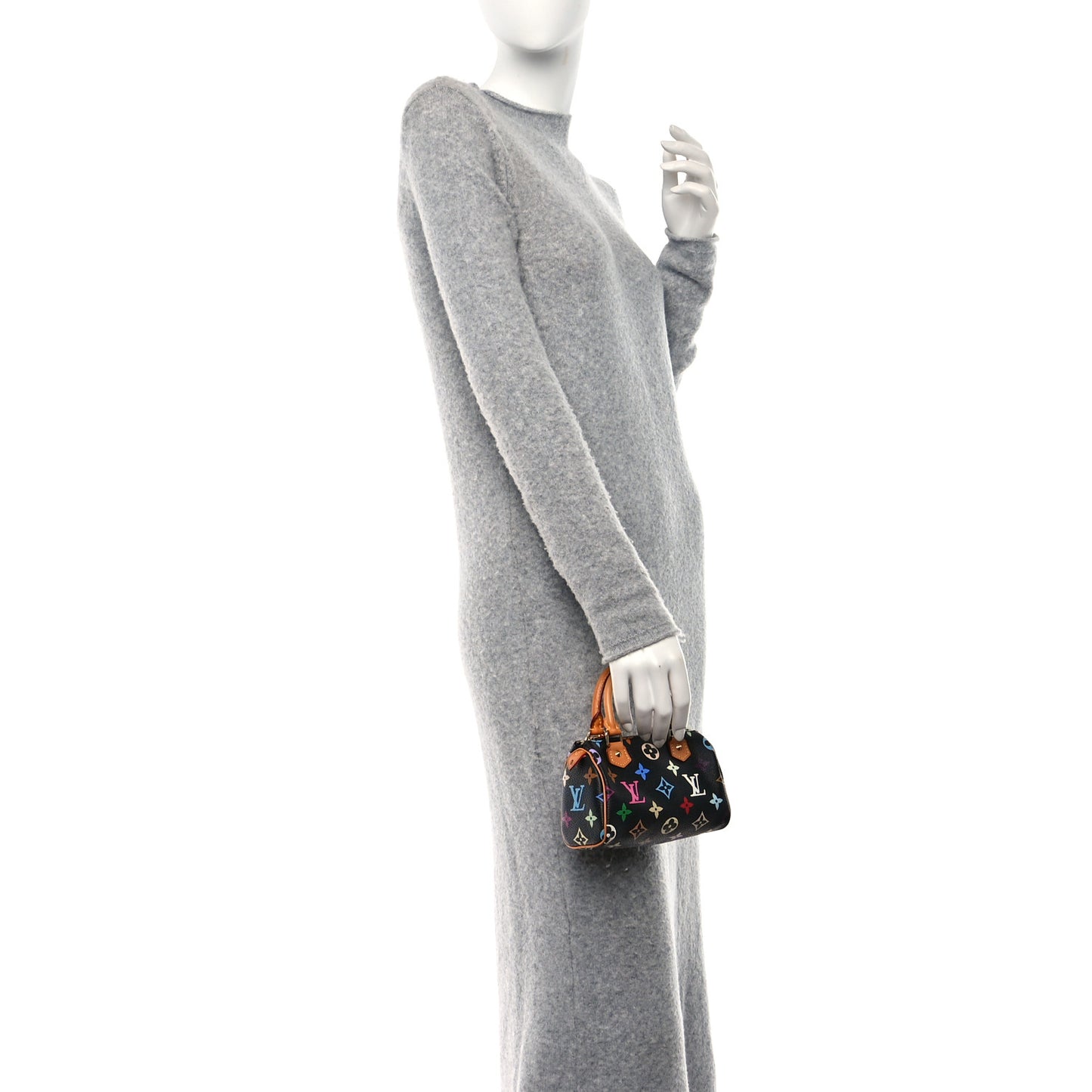 Monogram Multicolor Mini Sac HL Speedy Black