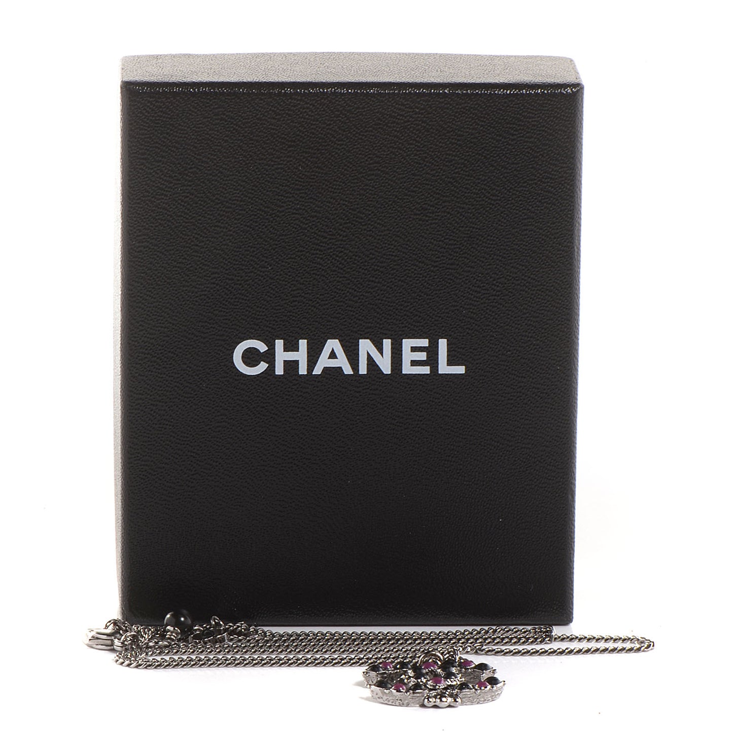 Ruthenium CC Necklace Black Purple