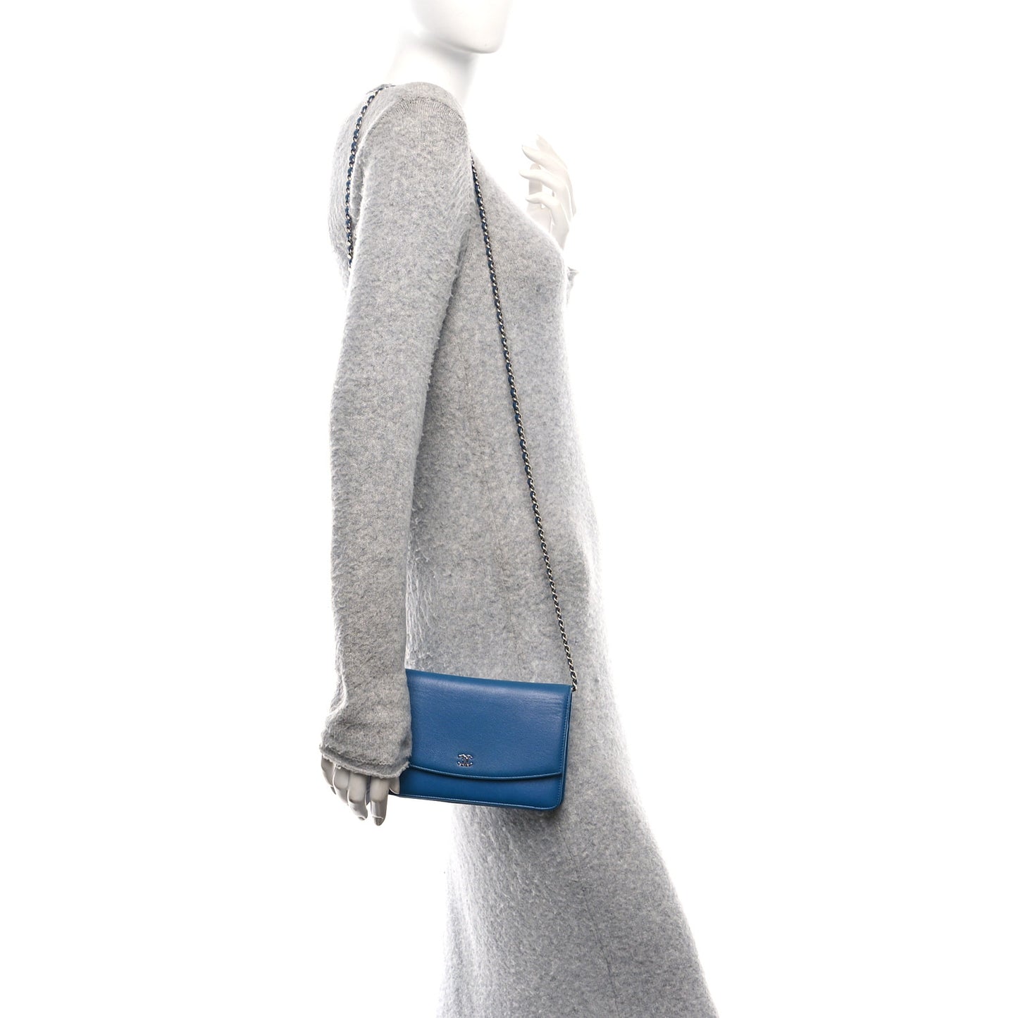 Caviar Sevruga Wallet on Chain WOC Blue