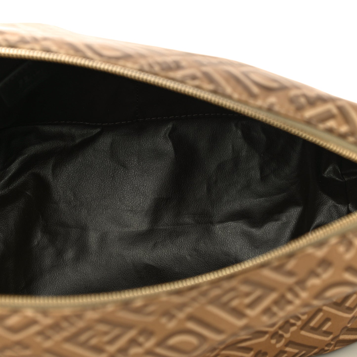X SKIMS Nylon Medium Trapezoid Beauty Pouch Sand