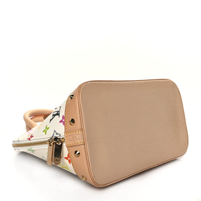Louis Vuitton Monogram Multicolor Alma White 4 of 9