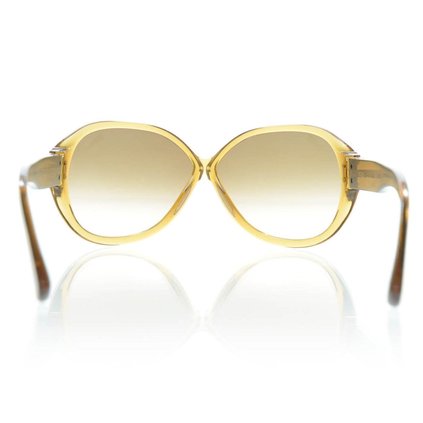 Oversized Soupcon Sunglasses Light Glitter Honey