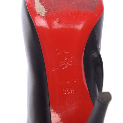 Christian Louboutin Calfskin Belle 85 Ankle Boots 36.5 Black 7 of 10