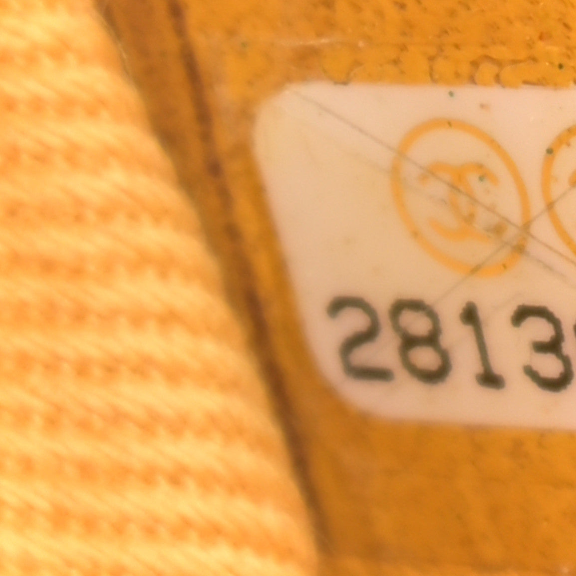 Lurex Canvas Small Deauville Tote Yellow
