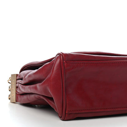 Chanel Calfskin Small Rock and Chain Flap Dark Red 8 of 9