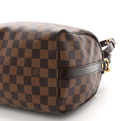 Louis Vuitton Damier Ebene Speedy Bandouliere 25 9 of 10