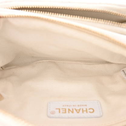 Chanel Caviar Quilted Business Affinity Waist Belt Bag White 5 of 11