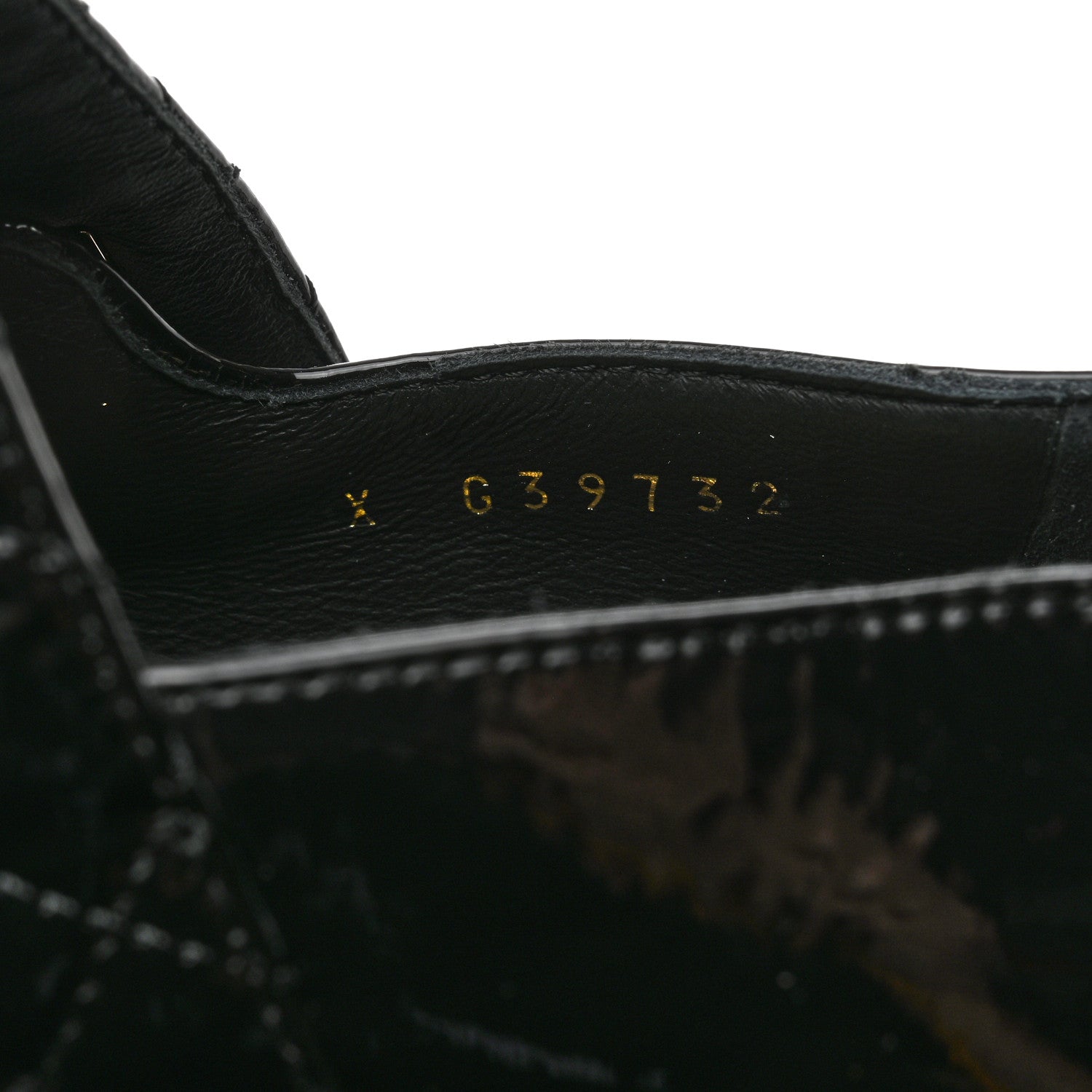 Chanel Patent Goatskin Cap Toe Mary Janes 38.5 Black 6 of 11