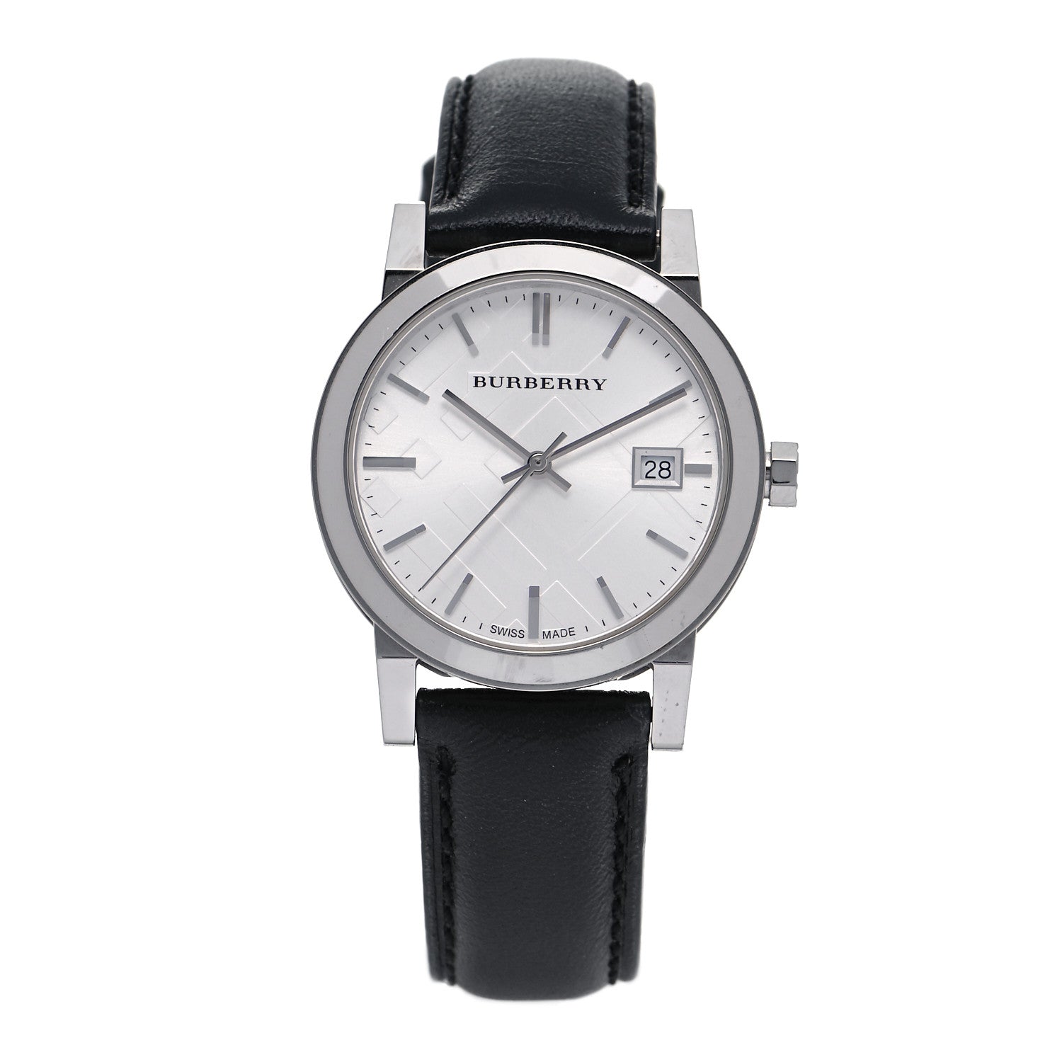 Burberry Stainless Steel Calfskin 38mm Heritage Quartz Watch BU9106 1 of 4