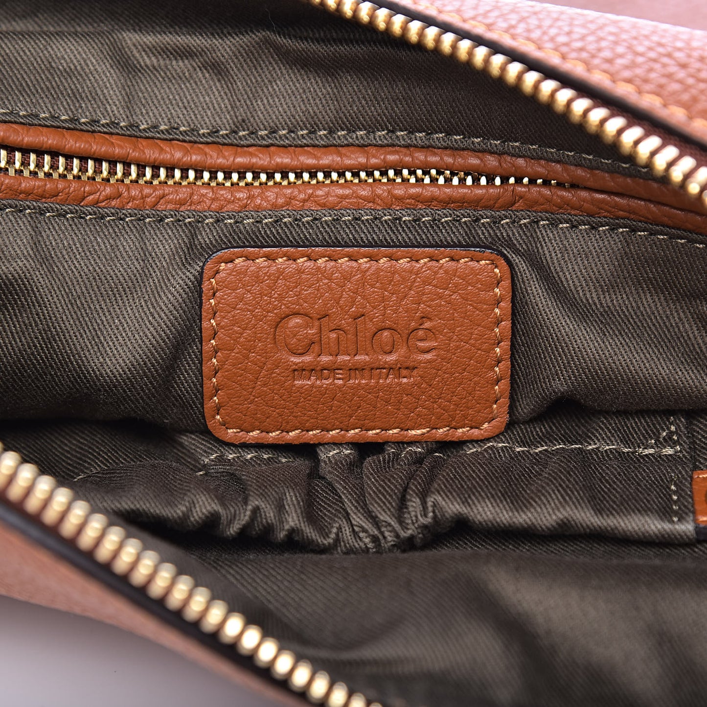 Calfskin Medium Marcie Satchel Tan