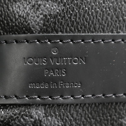 Louis Vuitton X FUJIWARA Monogram Eclipse Flash Fragment Keepall Bandouliere 55 7 of 12