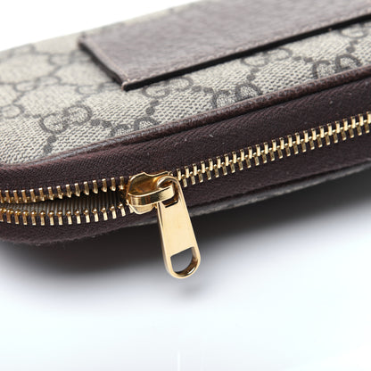 Gucci GG Supreme Monogram Ophidia Belted iPhone Case 85 34 Dark Brown 12 of 20