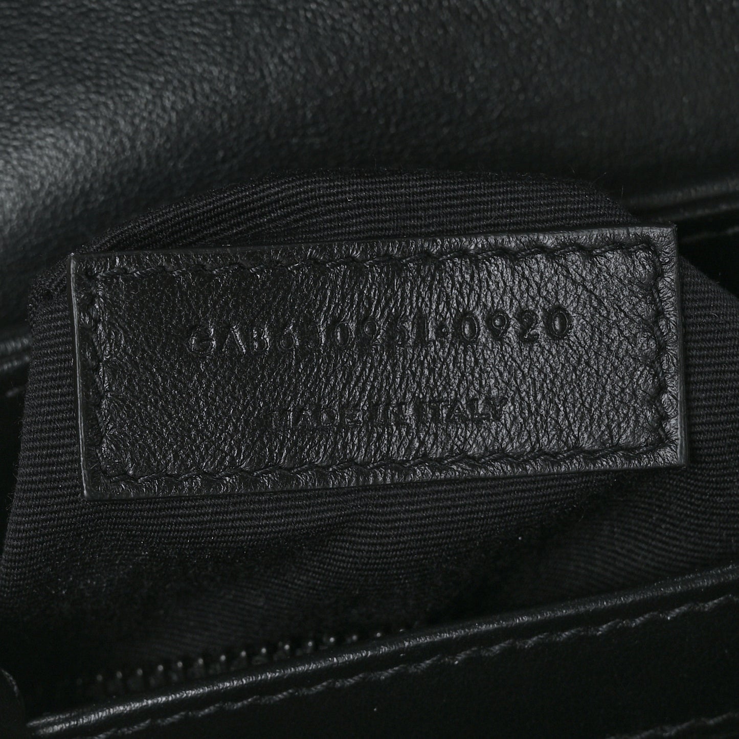 Calfskin Y Quilted Monogram Toy Loulou Crossbody Bag Black