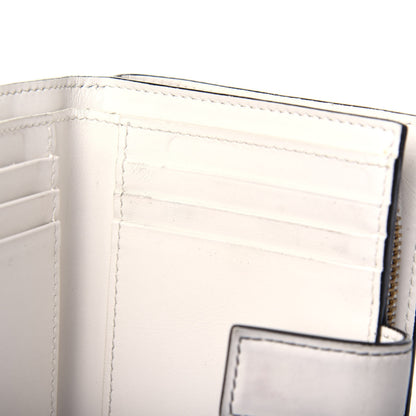 Christian Dior Lambskin Cannage Studded Lady Dior Eden Wallet White 8 of 18