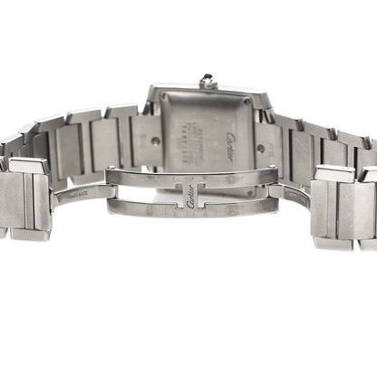 Cartier Stainless Steel 28mm Tank Francaise Automatic Watch 6 of 6